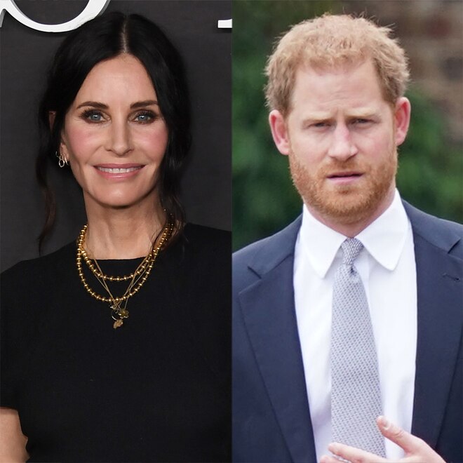 Courteney Cox, Prince Harry